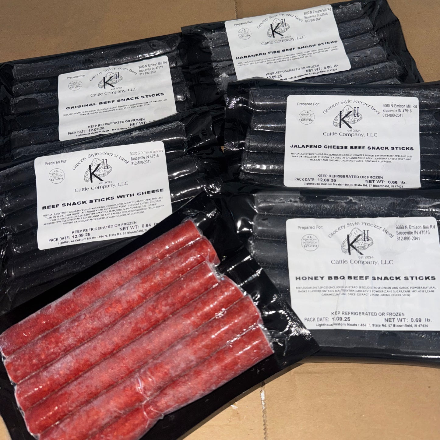 Habanero Fire Beef Stick