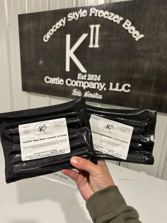 Jalapeño and Cheese Beef Sticks