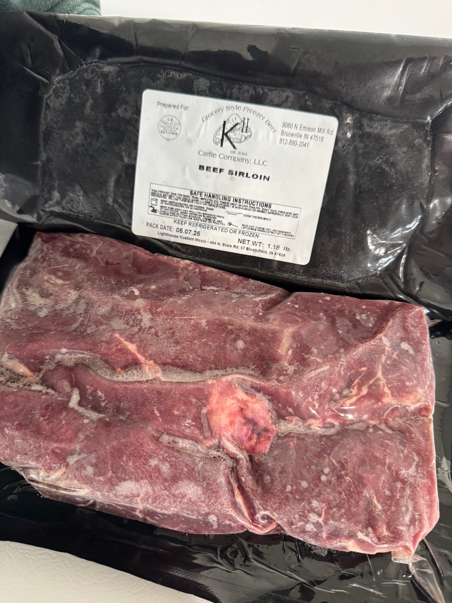 1 in Cut Sirloin