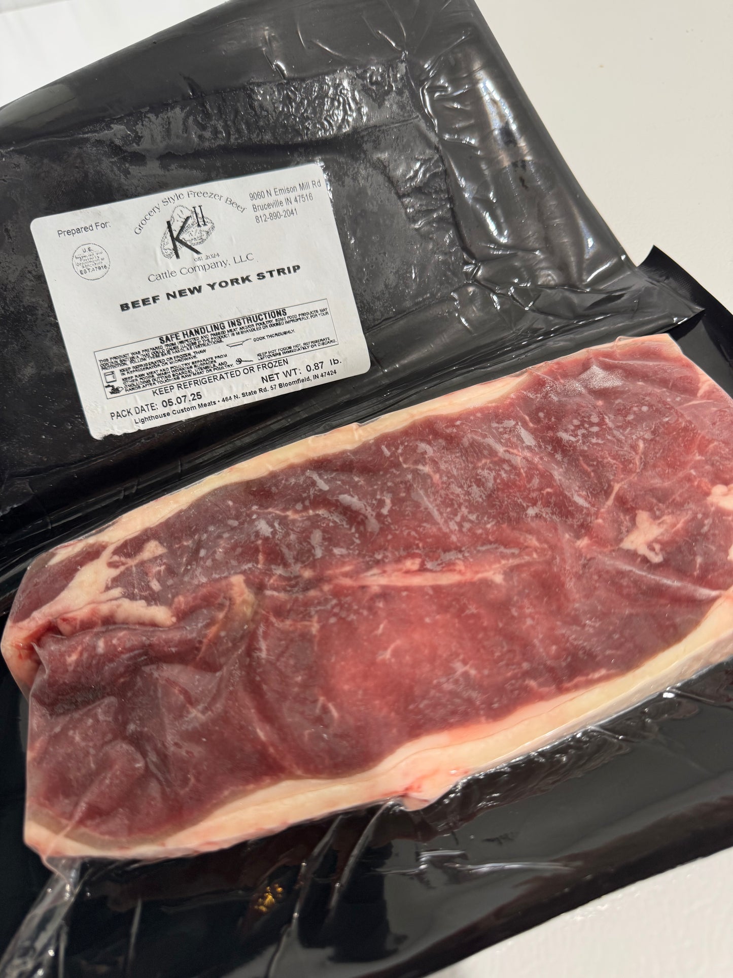 New York Strip Steak