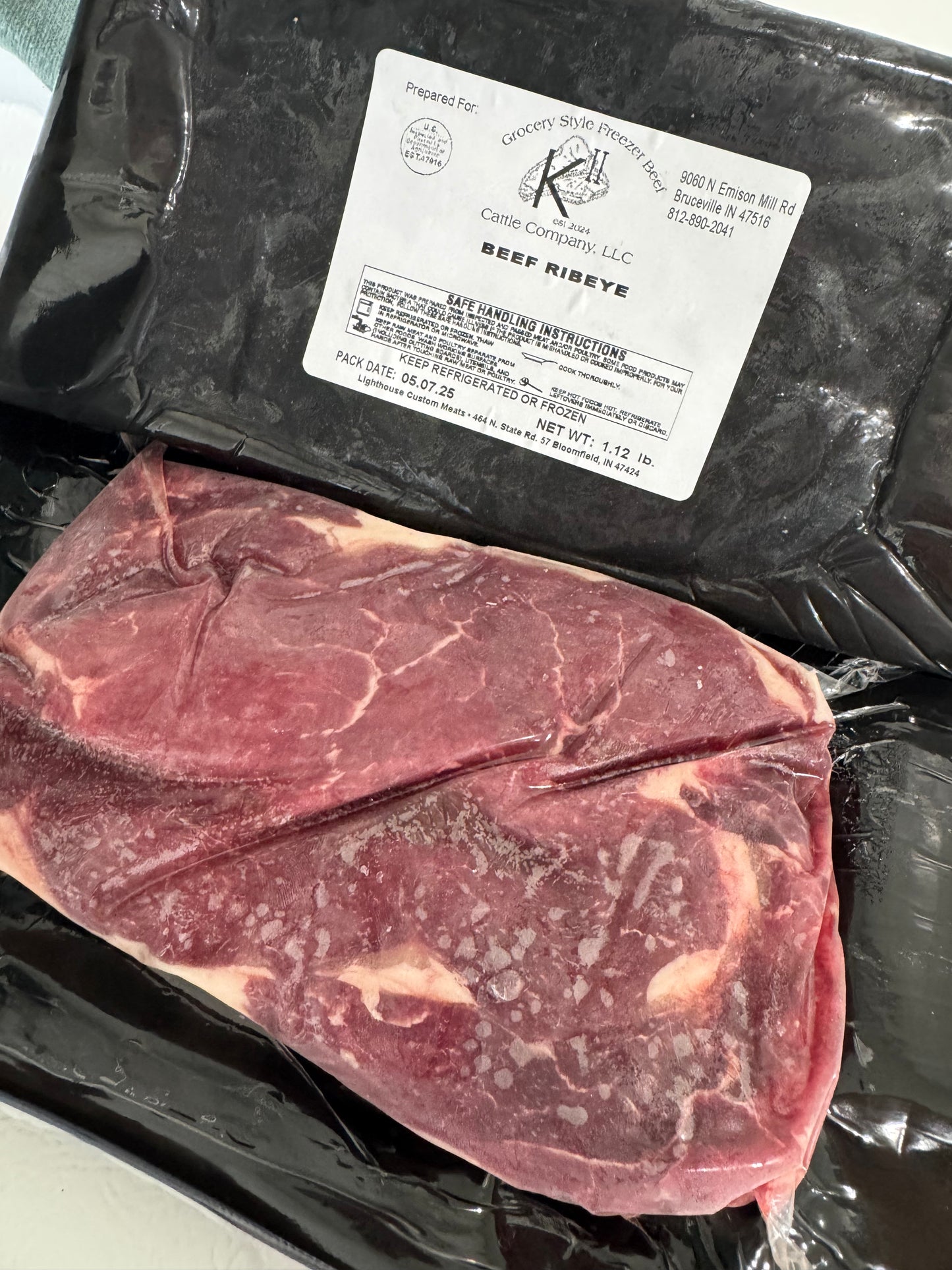 1 in Cut Ribeye